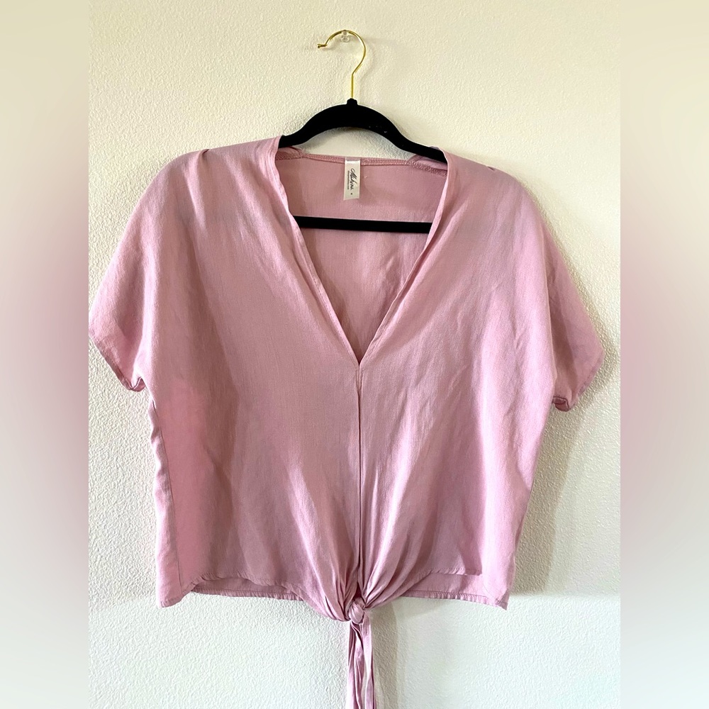 Mahina Light Pink Blouse
